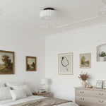 Charger l'image dans la visionneuse de galerie, Plafonnier courbé Rigidus - Verre minimaliste pour salons et couloirs