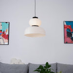 Load image into Gallery viewer, Rounded Layered Paper Plug-In Pendant