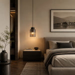Bild in Gallery-Viewer laden, Scene: black finish bedside