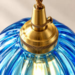 Charger l'image dans la visionneuse de galerie, Nordic Colorful Flower Glass Pendant Lamp