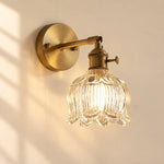 Load image into Gallery viewer, Ribbed Glass Wall Sconce