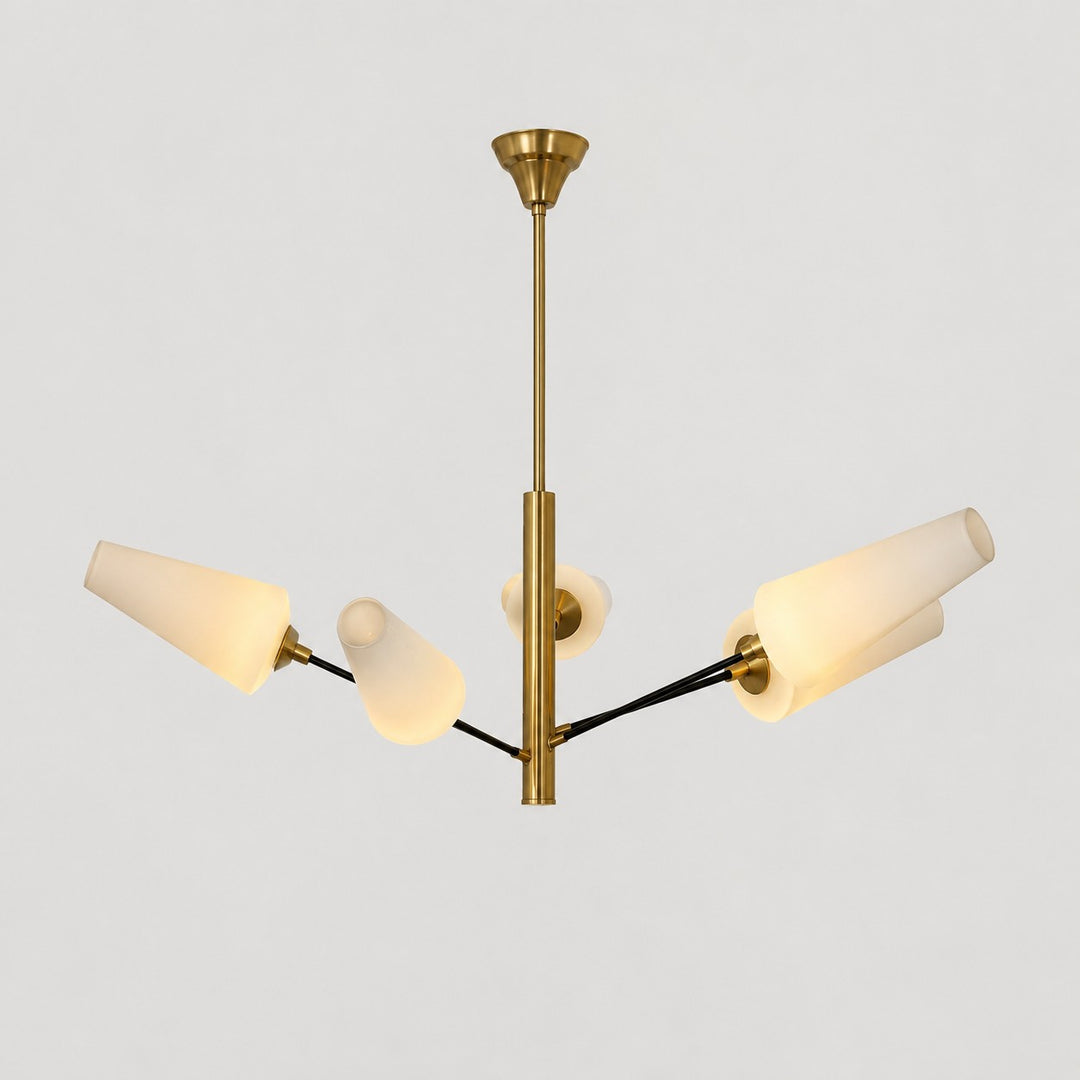 French Style Glass Chandelier