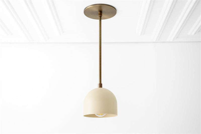 Suspension Farmhouse – Suspension Vanity avec dôme coloré