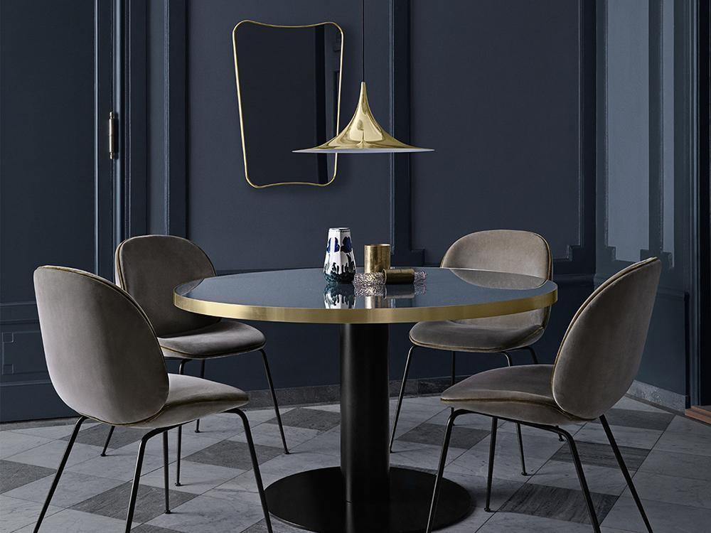 Arch-Shaped Aluminum Plug-In Pendant Light
