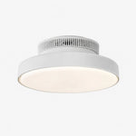 Load image into Gallery viewer, White ribbed ceiling fan light