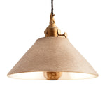 Cargar imagen en el visor de la Galería, Textured Ceramic Copper Pendant Light