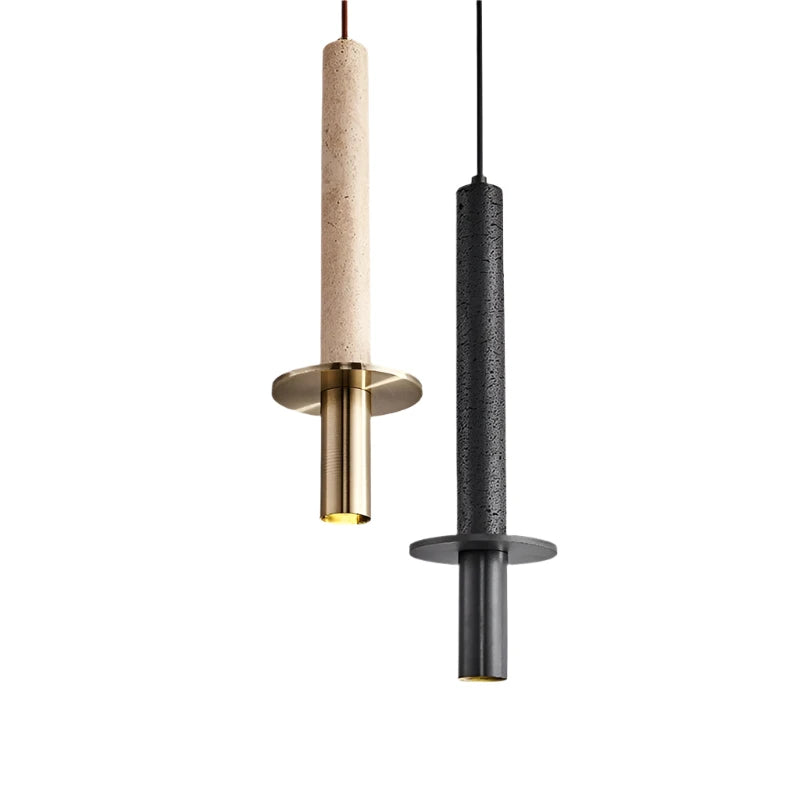 Nordisch Modern Travertin Pendelleuchte