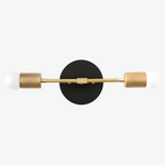 Cargar imagen en el visor de la Galería, Mobilux Line Minimalist Vanity Light Fixture - Mid Century Bathroom Sconce
