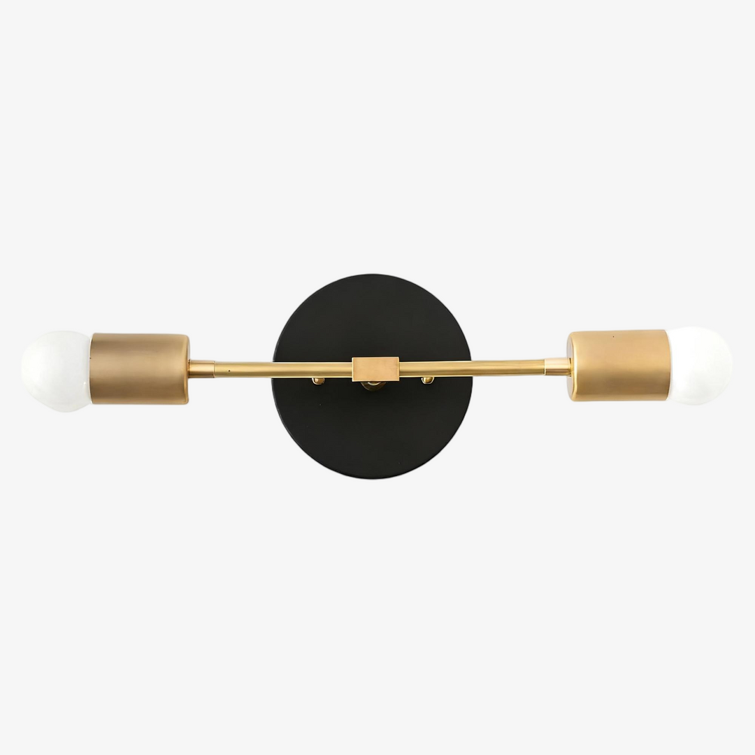 Mobilux Line Minimalist Vanity Light Fixture - Mid Century Bathroom Sconce