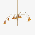 Bild in der Galerieansicht laden, Bellina Modern Blooming Flower Chandelier – Soft Ambient Lighting for Contemporary Spaces

