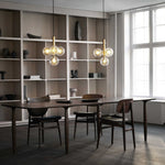 Bild in Gallery-Viewer laden, Rounded Brass Glass Plug-In Pendant Light