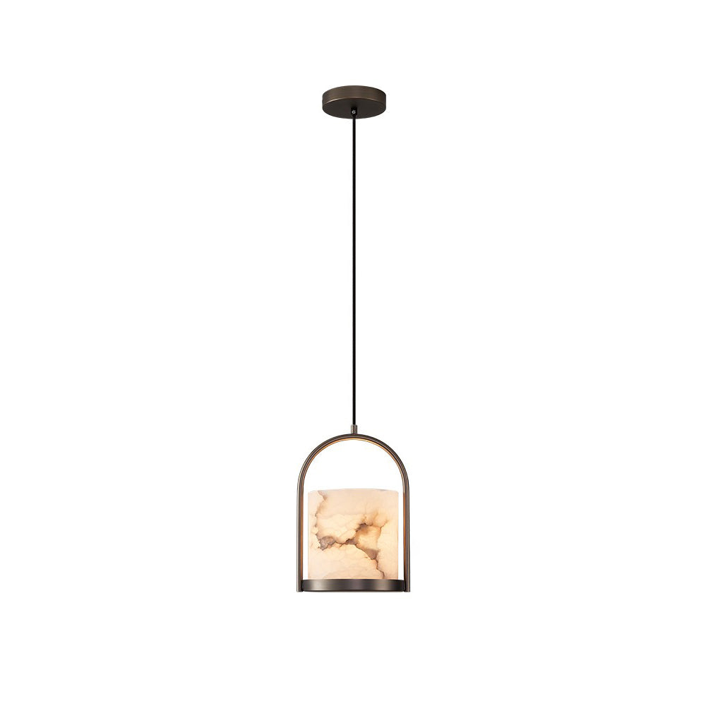 Cortland Alabaster-Pendelleuchte