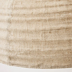 Load image into Gallery viewer, Close view of the layered hemp fabric shade texture