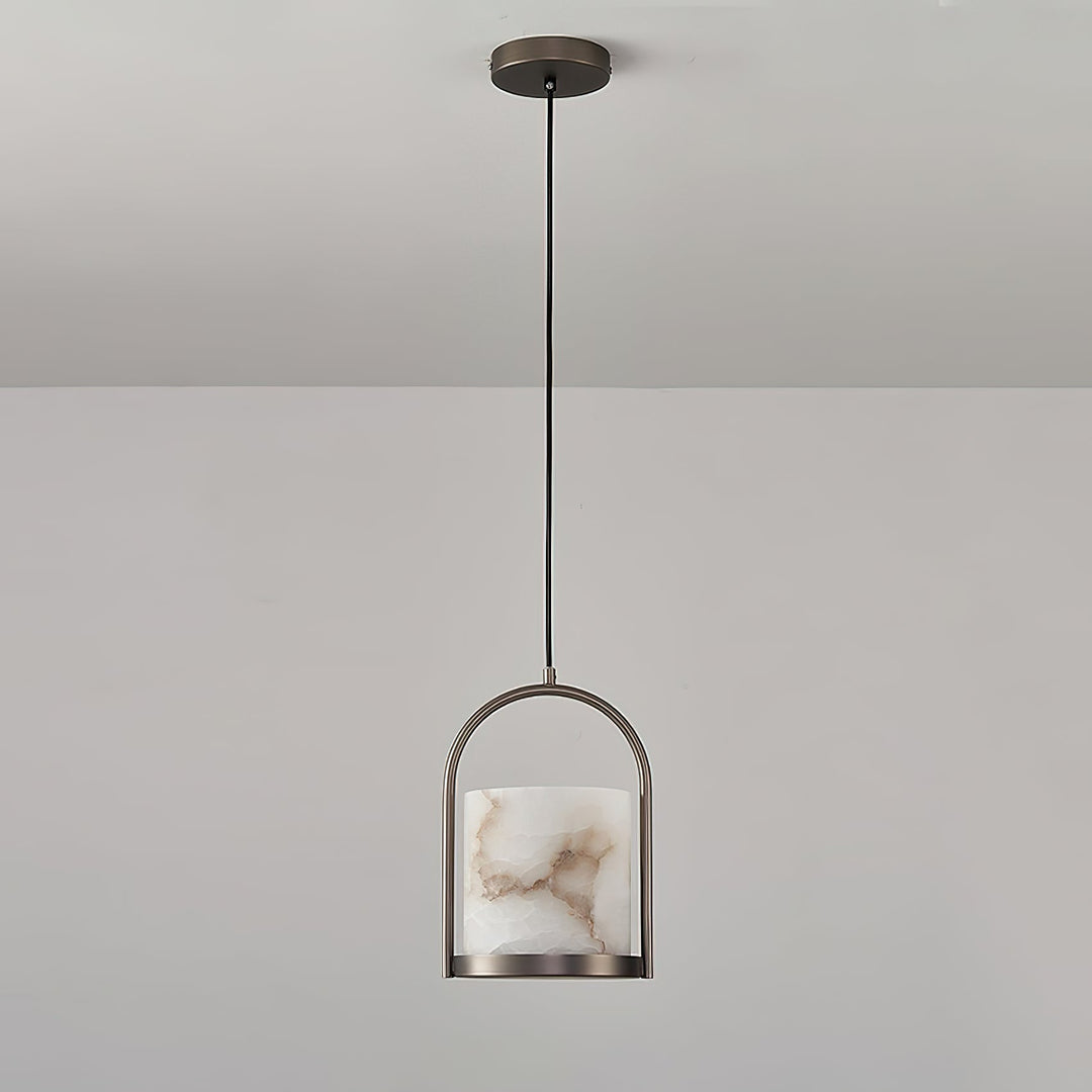 Cortland Alabaster-Pendelleuchte