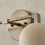 Charger l'image dans la visionneuse de galerie, Metio Dome Mid-Century Metal Plug-In Wall Light