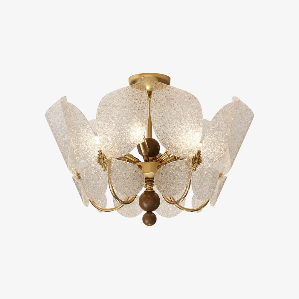 Lucenda Romantic Ceiling Lamp – Vintage Butterfly Light Fixture for Bedroom or Hallway