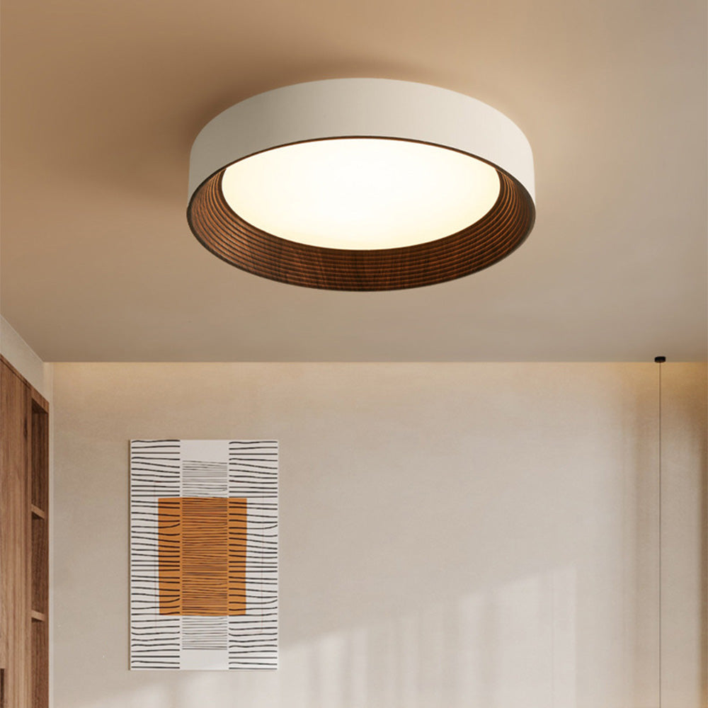 Plafonnier rond à LED minimaliste