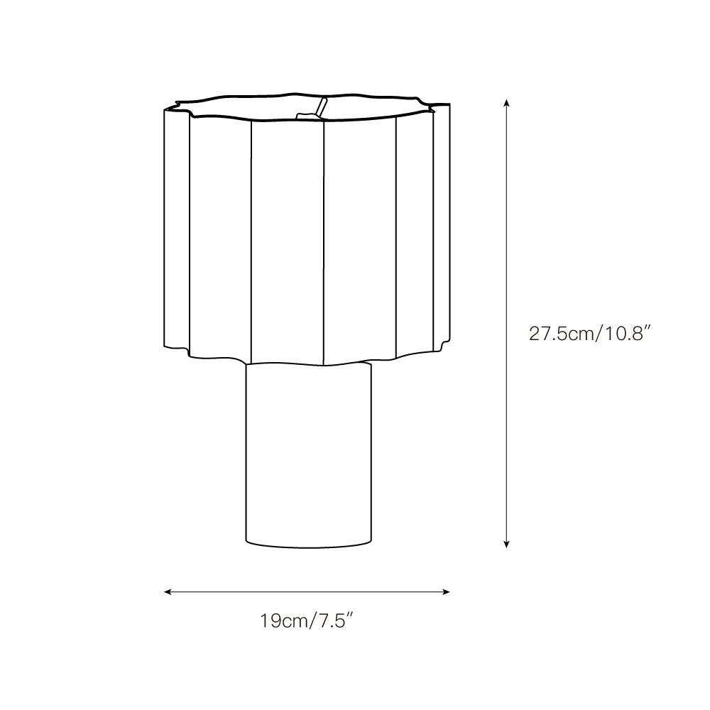 Valli Tischleuchte (Eingebaute Batterie)