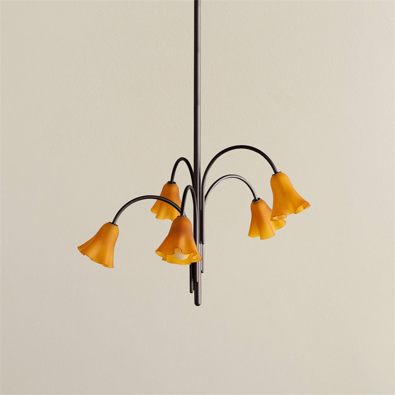 Flora Glass Chandelier