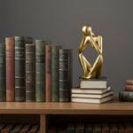 Cargar imagen en el visor de la Galería, Escultura Geométrica de Perro Floxo Decoración Moderna - Arte Minimalista de Hierro para Escritorio