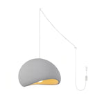 Bild in Gallery-Viewer laden, Sculptural Polystyrene Plug-In Pendant Light