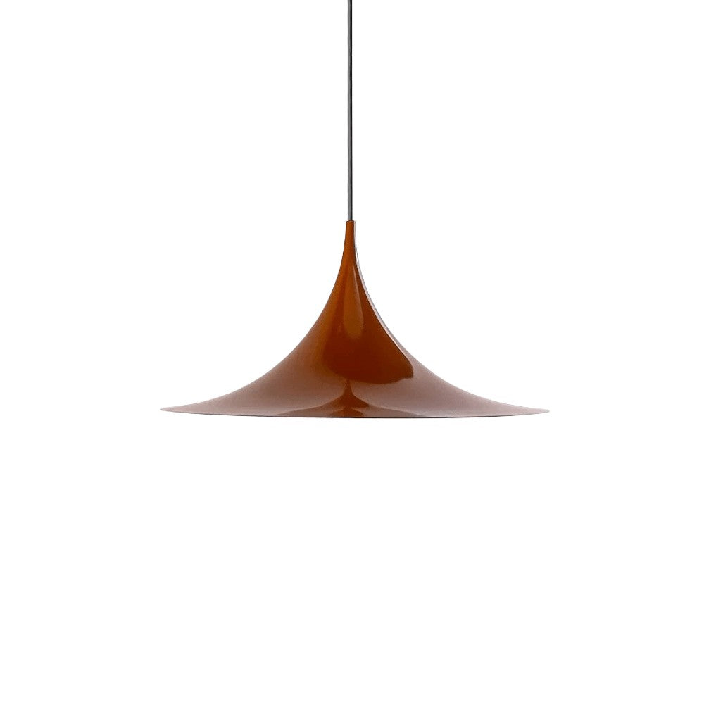 Arch-Shaped Aluminum Plug-In Pendant Light