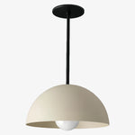 Charger l&#39;image dans la visionneuse de galerie, Metio Dome Neutral Dome Pendant - Modern Metal Accent Lighting
