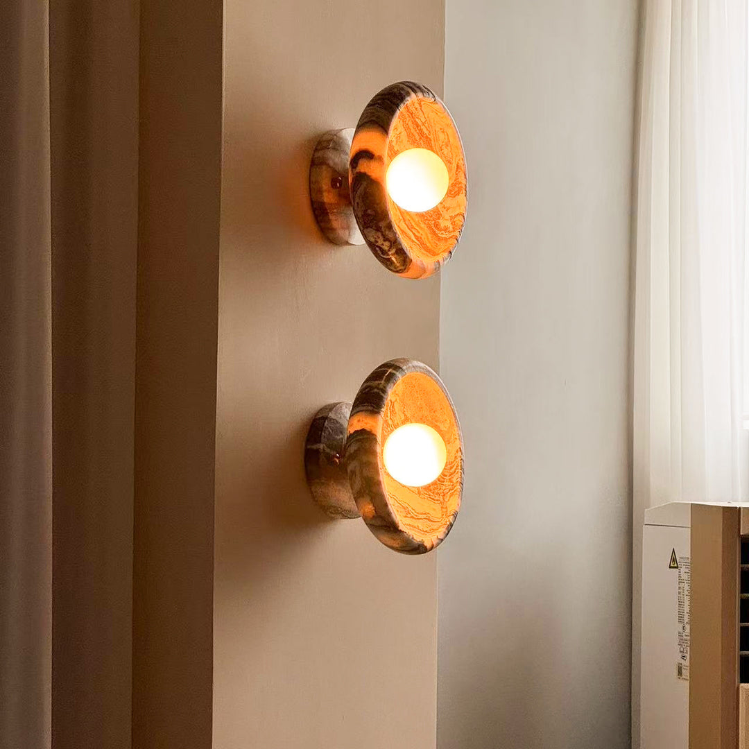 Lampe murale en marbre Piedra