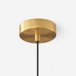 Bild in Gallery-Viewer laden, Detail: brass ceiling plate