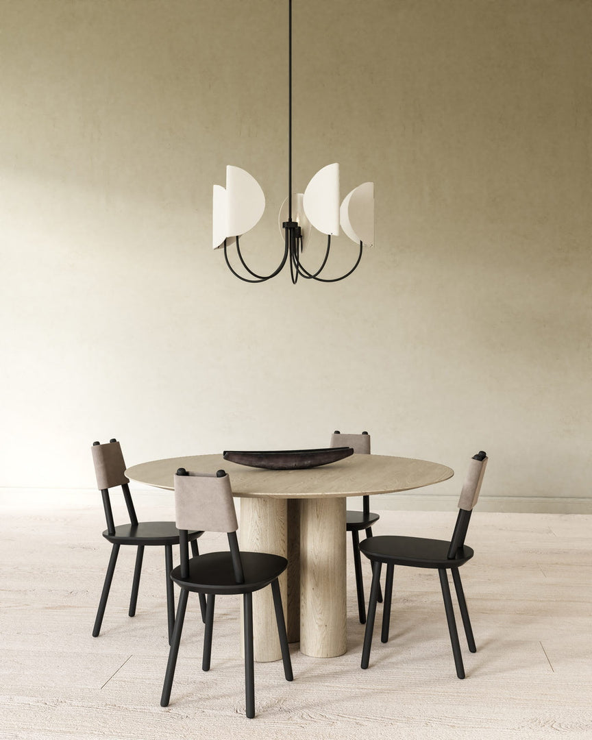 Lustre en laiton Leaf