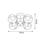 Cargar imagen en el visor de la Galería, Lámpara de techo Bloom Orb
