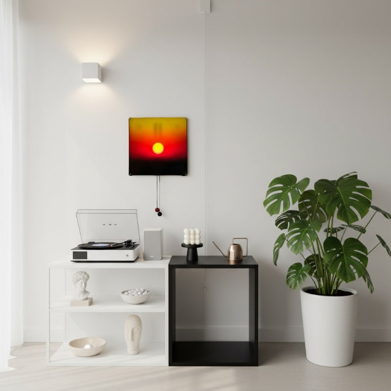 Lampe Murale Décorative Afterglow - Applique LED Dégradé Coucher de Soleil Adaptée aux Salons et Chambres