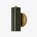 Bild in Gallery-Viewer laden, Style A green jade cylinder wall lamp with E27 socket