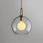 Bild in Gallery-Viewer laden, Copper-Plated Glass Plug-In Swag Pendant