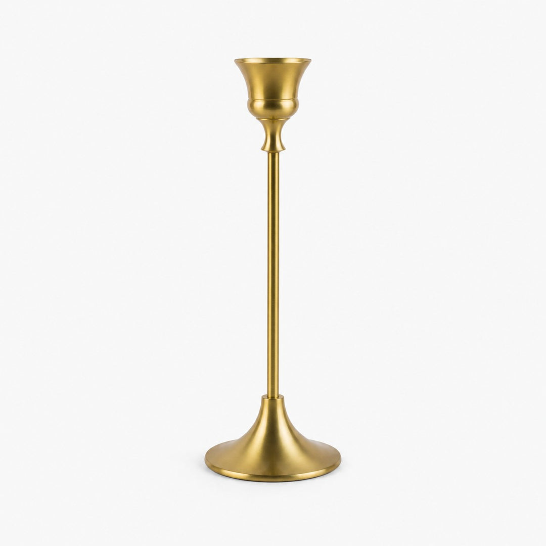 Vintage Brass Single Taper Candle Holder