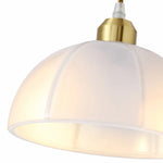 Load image into Gallery viewer, Close view of the dome-shaped glass shade detail
