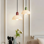 Load image into Gallery viewer, Aurora Nordic Colorful Bowl Pendant Light