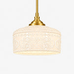 Charger l'image dans la visionneuse de galerie, Vintage Adjustable Glass Pendant Light