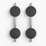 Cargar imagen en el visor de la Galería, Ripple Head Turning Disc Brushed Metal Wall Sconce