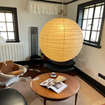 Charger l'image dans la visionneuse de galerie, Bamboo Ribbed Mulberry Paper Swag Pendant