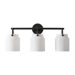 Cargar imagen en el visor de la Galería, Aplique de pared moderno Hanton de 3 luces - Accesorio de baño de metal
