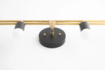 Cargar imagen en el visor de la Galería, Mobilux Line Modern Vanity Light - Bathroom Wall Fixture in Art Deco Style
