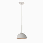 Load image into Gallery viewer, Parvion Metal Dome Pendant Light – Minimalist Modern Kitchen Fixture
