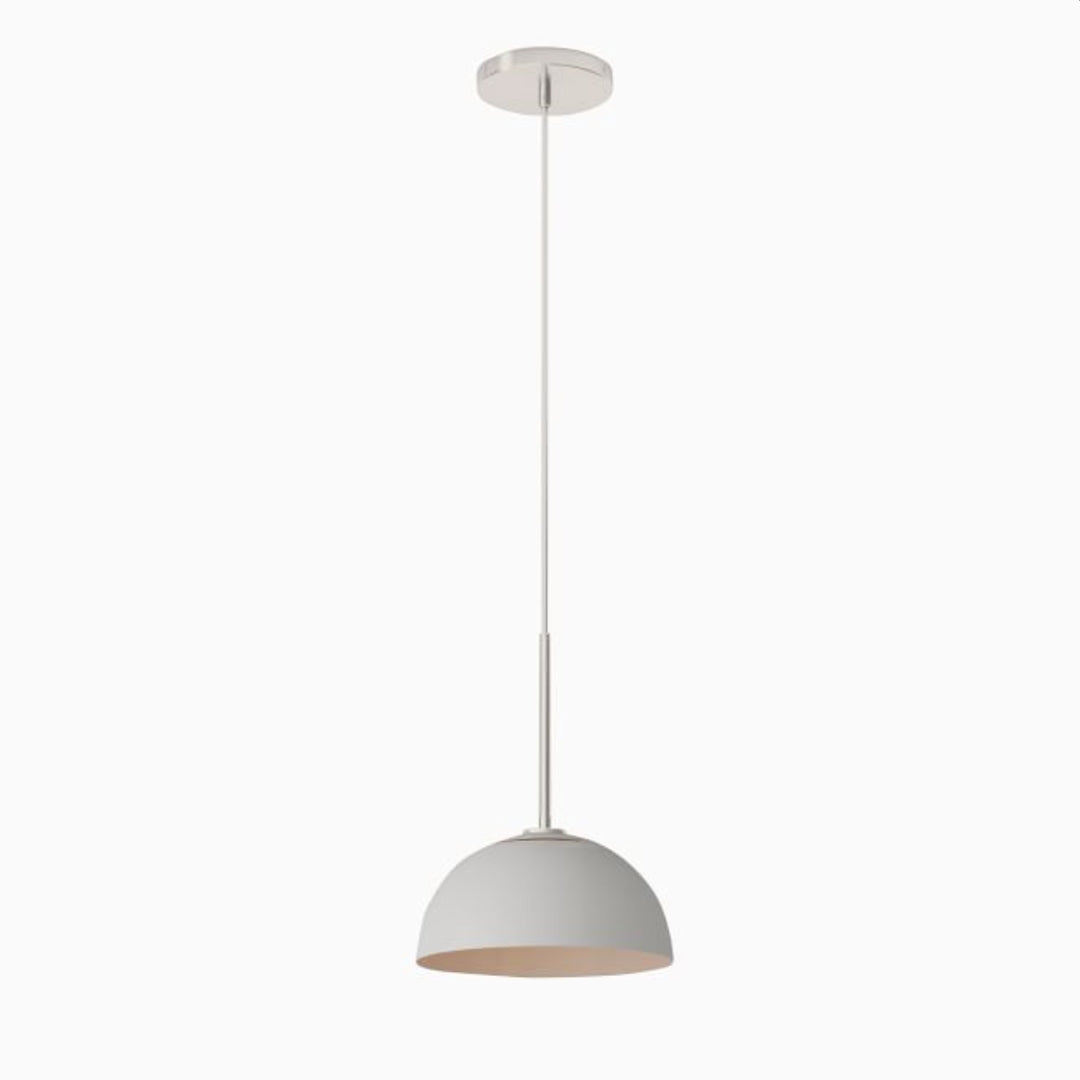Parvion Metal Dome Pendant Light – Minimalist Modern Kitchen Fixture