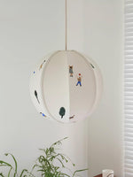Load image into Gallery viewer, Cotton Colorful Scene Plug-In Pendant