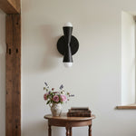 Cargar imagen en el visor de la Galería, Pyralis Cone Linear Statement Wall Sconce - Modern Two Light Fixture
