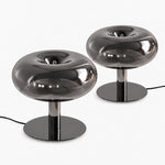 Charger l'image dans la visionneuse de galerie, Rounded Glass Slim Stem Blown Glass Table Lamp