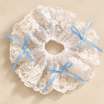 Load image into Gallery viewer, Vintage Lace Lamp Shade Covers with Bows, Pearls &amp; Floral Details