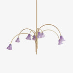 Bild in der Galerieansicht laden, Bellina Modern Blooming Flower Chandelier – Soft Ambient Lighting for Contemporary Spaces
