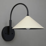 Load image into Gallery viewer, Curva Metal Vintage Wall Sconce  - Elegant Cone Shade for Bedrooms
